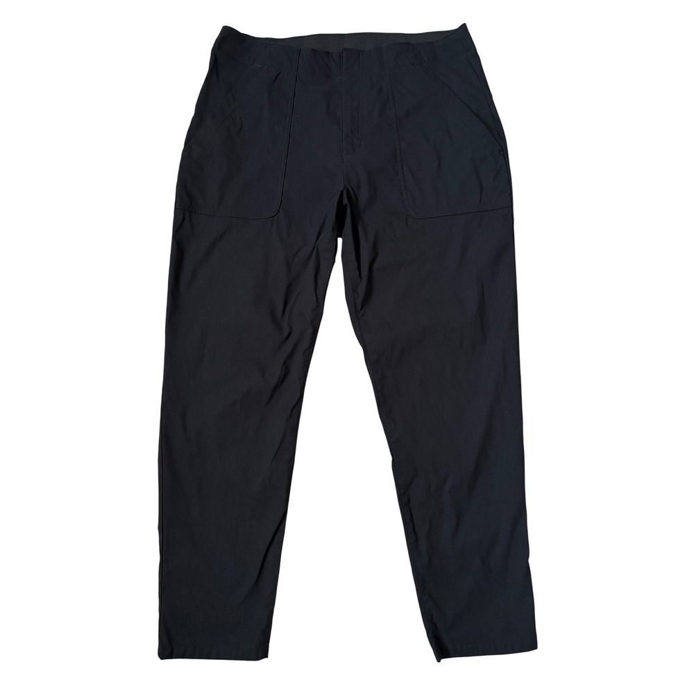 Eddie Bauer Hiking Outdoor Utility First Ascent Guide Pants 10 Black Stretch